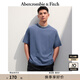 ABERCROMBIE & FITCH【重磅圓領(lǐng)】男裝25夏季美式復(fù)古經(jīng)典小麋鹿短袖T恤KI124-5181 復(fù)古藍(lán) L (180/108A)