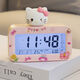 三麗鷗桌面鬧鐘兒童男孩女孩小學(xué)生專(zhuān)用起床神器學(xué)生智能電子鬧鐘 【粉色充電款】凱蒂貓