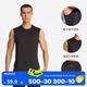 迪卡儂（DECATHLON）運動(dòng)背心肌肉男跑步速干上衣健身服透氣寬松無(wú)袖t恤RUNM 【進(jìn)階款】黑色 M