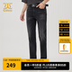 卡賓男裝修身牛仔褲24夏新款微磨長(cháng)褲時(shí)尚商場(chǎng)同款I(lǐng)3242116005 煤黑色01 L (175) 78A