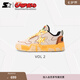 STARTER【聯(lián)名新品】加菲貓聯(lián)名音浪鞋25新款休閑增高鞋子 黃色四季款 41