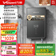 萬(wàn)和（Vanward）電熱水器即熱式 家用洗澡淋浴恒溫免儲水扁桶超薄過(guò)水熱變頻智能機 上門(mén)安裝 8500W 【天云灰】變頻銀離子+水電分離+送空開(kāi)