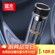 富光抗菌玻璃杯雙層高硼硅泡茶杯子茶水分離杯辦公水杯男士教師節禮物