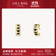 LOLA ROSE羅拉玫瑰拱門系列耳飾女士耳墜耳釘生日禮物送女友節(jié)日禮物 LR60504-黑瑪瑙