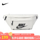 耐克NIKE 王一博同款 中性腰包  休閑包 BA5751-072淺骨色大號