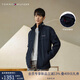 Tommy Hilfiger【可收納帽】出走都市25秋男裝風(fēng)衣款軟殼夾克/休閑立領(lǐng)外套