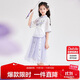 笛莎（DEESHA）笛莎童裝女童優(yōu)雅氣質(zhì)套裝夏裝中大童蘇博聯(lián)名新中式套裝