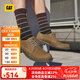CAT卡特休閑皮鞋工裝鞋男士牛皮25春新品經(jīng)典款通勤鞋P719128O3AMC17 深褐 40