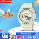 卡西歐（CASIO）手表女G-SHOCK 時尚雙顯運動電子日韓表送女友GMA-S2100GA-7