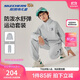 Skechers斯凱奇秋季新款兒童套裝男童潮流休閑運動衛(wèi)衣長褲套裝L325K002