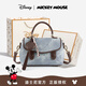 迪士尼（DISNEY）牛仔包女包2025新款包包寶藍色實(shí)用小眾高級感生日禮物女生 米奇牛仔包-寶藍色【贈禮盒】