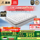 慕思（de RUCCI）進(jìn)口乳膠Smart智慧彈簧席慕斯夢(mèng)思床墊美脊版1.5*2米 軟硬適中