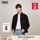 TOMMY JEANS【燈芯絨】秋冬男美式潮流復古工裝風(fēng)翻領(lǐng)寬松襯衫外套19515 黑色BDS L （推薦：155-170斤）