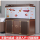 江彩缸內無(wú)管件卓底濾魚(yú)缸客廳2025新款寧無(wú)管道靜音魚(yú)缸大中型定制 長(cháng)120x寬50x缸75x柜80x總高161cm