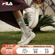 FILA 斐樂(lè)官方女鞋CARROT摩登板鞋2025年厚底蘿卜鞋面包休閑鞋