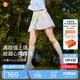 moodytiger【仙女家族】女童短裙柔軟親膚夏季兒童裙子防走光印花運動(dòng)半身裙