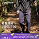 迪卡儂男士戶(hù)外登山戶(hù)外徒步輕薄可拆卸運動(dòng)登山褲長(cháng)褲M(mǎn)H100-2025年新 硯青色 44