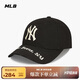 MLB帽子男女硬頂棒球帽刺繡LOGO運動(dòng)時(shí)尚3ACPKP02N-50BKS-F