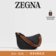 ZEGNA杰尼亞包袋黑色小號Panorama手袋斜挎包單肩包 黑色