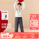 巴拉巴拉兒童套裝2024款春裝男女童拜年服大童運動兩件套