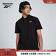 Reebok銳步官方24新品男女同款針織簡(jiǎn)約舒適短袖Polo衫T恤 24SRM403UGH0 L