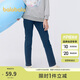 巴拉巴拉女童牛仔褲2025春裝兒童小腳褲子中大童時尚繡花長褲209125108005
