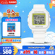 卡西歐（CASIO）手表女士BABY-G小方塊DIY運動電子學生兒童表七夕禮物BGD-10K-7