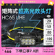 奈特科爾hc系列工業(yè)級別矩陣式三光源2000流明1600流明超亮強光金屬頭燈 HC65 UHE黑色【2000流明】