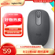 羅技（Logitech）M196 無(wú)線藍(lán)牙鼠標(biāo) 辦公鼠標(biāo) 筆記本商務(wù)辦公家用 小巧便攜 對(duì)稱手型 石墨灰