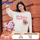 FILA FUSION斐樂潮牌情侶款套頭衛(wèi)衣2025秋冬新年款時(shí)尚純棉針織上衣
