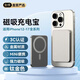 e+e【3C認證丨2025新款】Magsafe 超薄磁吸充電寶快充小巧移動(dòng)電源適用于蘋(píng)果iPhone17/16/15/14/13 10000毫安-鈦金色【所有手機通用】 【全國當/次日達】手機通用丨售