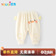 優(yōu)奇嬰兒大pp褲秋季開(kāi)襠褲洋氣男寶寶大屁屁褲春秋款女寶寶褲子