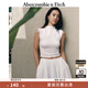 ABERCROMBIE & FITCH女裝25夏季法式優(yōu)雅修身半高領(lǐng)莫代爾T恤背心上衣KI139-3473 白色 S (165/92A)