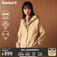 添柏嵐（Timberland）官方女裝機能風(fēng)沖鋒衣外套戶(hù)外防水寬松|A67J3 A67J3Y94/大地色 M