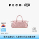 PECO992小丑系列中號機(jī)車包植鞣手拎單肩斜挎通勤女包 干枯玫瑰頭層熔巖油蠟牛皮現(xiàn)貨
