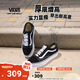 VANS范斯官方 Old Skool Platform酷感黑厚底增高女鞋板鞋低幫 黑色 37