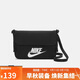 耐克（NIKE）男女斜挎包 單肩包手提包拎包旅行包休閑包CW9300-010黑