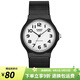 卡西歐手表 學(xué)生表簡(jiǎn)約防水石英小黑表 兒童中性表初高中生學(xué)生表 MQ-24-7B2