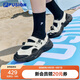 FILA FUSION斐樂(lè)潮牌瑪麗珍涼鞋女鞋2025年涼拖魔術(shù)貼海螺沙灘鞋