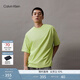 Calvin KleinJeans夏季男士戶(hù)外休閑通勤ck印花防曬平紋寬松短袖T恤J325511 LKQ-蘋(píng)果綠 M