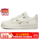 耐克NIKE板鞋女空軍一號 AIR FORCE 1運動鞋F(xiàn)V3654-111帆白37.5