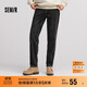 森馬（Semir）森柔牛仔牛仔褲男冬經(jīng)典復古通勤百搭103724124101A