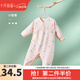 十月結晶嬰兒衣服初生寶寶連體衣新生兒哈衣和尚服 動(dòng)物款-小怪獸 A類(lèi)品質(zhì) 四季 52cm 【新生兒】