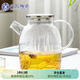 蘇氏陶瓷（SUSHI CERAMICS）高硼硅泡茶壺泡花茶耐高溫可煮茶壺不銹鋼蓋1780ml涼水壺BL-0010