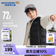 Skechers斯凱奇童裝兒童馬甲男女童背心坎肩大童外套L424K080/L425K029 L424K080-碳黑/0018 165