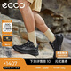 愛步（ECCO）運(yùn)動(dòng)鞋男 網(wǎng)面透氣緩震戶外休閑登山徒步鞋 奧途824254 黑色39