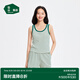松山棉店商場(chǎng)同款小薄荷條紋女士帶杯背心短褲套裝睡衣兩件套 綠條紋 XL （170）