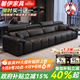 馨伊沙發(fā)客廳2025新款意式極簡(jiǎn)風(fēng)真皮沙發(fā)大小戶(hù)型鋼琴鍵沙發(fā)直排沙發(fā) 3.0米四人位【五星級坐感坐墊】 豪華版-進(jìn)口優(yōu)質(zhì)頭層真皮