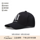阿瑪尼（ARMANI）AX 男女同款I(lǐng)CON系列棉質(zhì)帽子鴨舌帽棒球帽情侶款 954047 CC811 00020 黑色AX刺繡