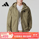 阿迪達(dá)斯 （adidas）男裝連帽寬松TH WARM JKT休閑運(yùn)動(dòng)夾克JI6842 2XL